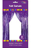 Metallic Fringe Curtain | Purple