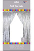 Metallic Fringe Curtain | Silver