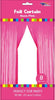 Metallic Fringe Curtain | Neon Pink