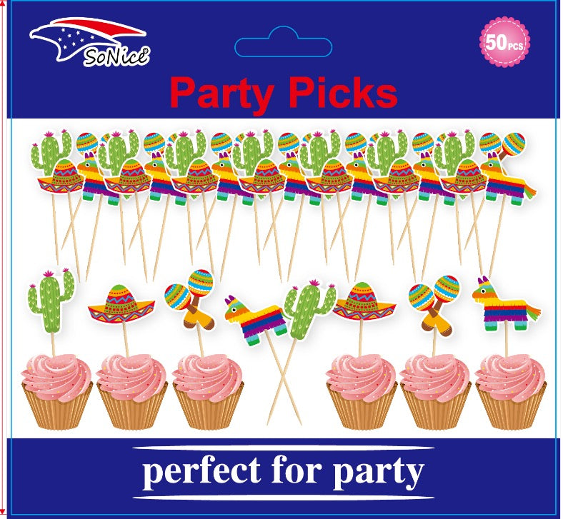 Fancy Party PICKS 50CT Fiesta