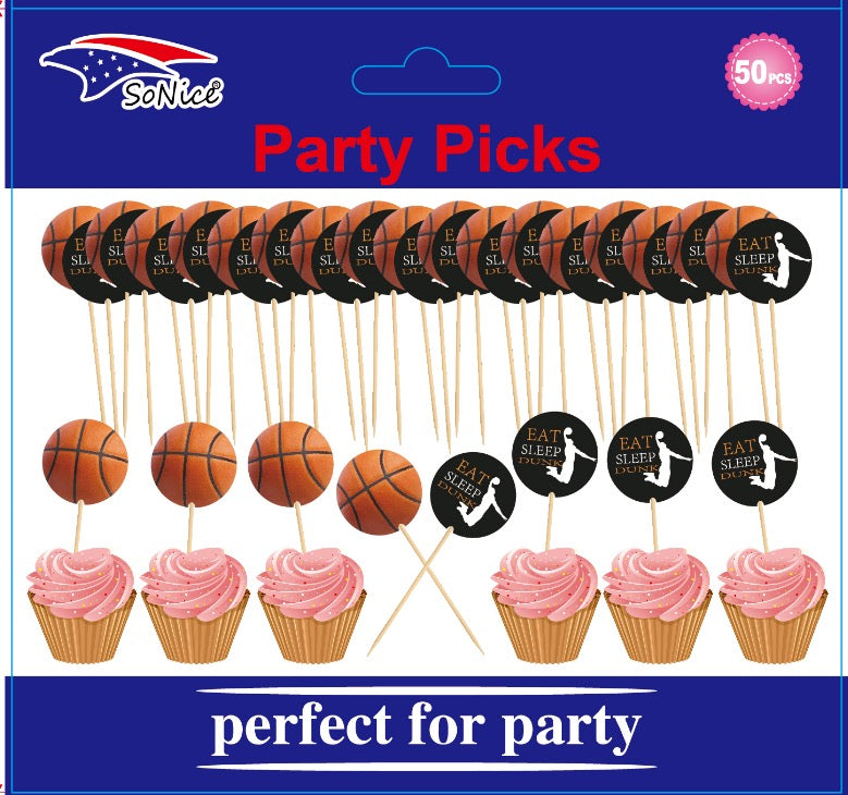 Fancy Party PICKS 50CT Basketball