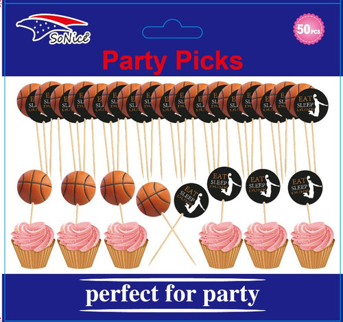 Fancy Party PICKS 50CT Basketball
