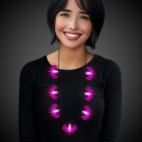 LED Halloween Necklace