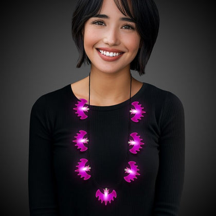 LED Halloween Necklace