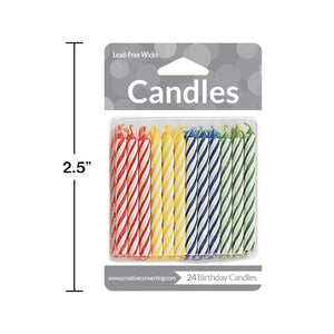 Primary Candles 24ct  | Candles