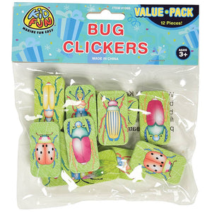 Bug Clickers 12ct