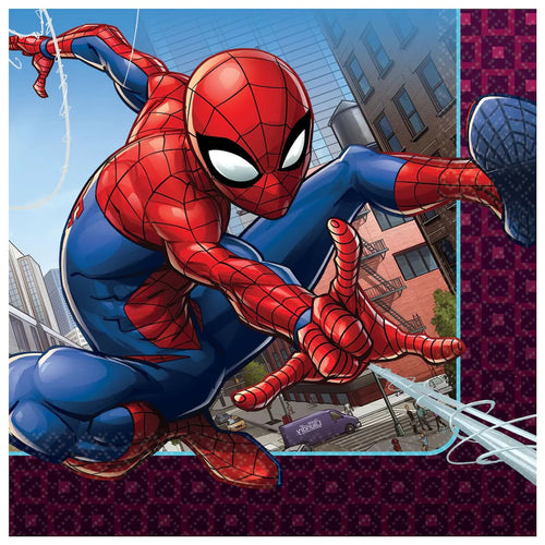 Spider-Man Lunch Napkins 16ct