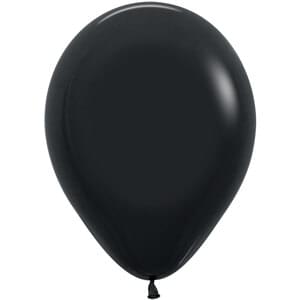11" DELUXE BLACK - 25 CT
