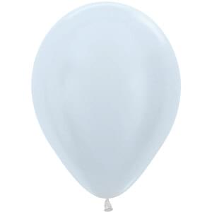 11" PEARL WHITE - 25 CT