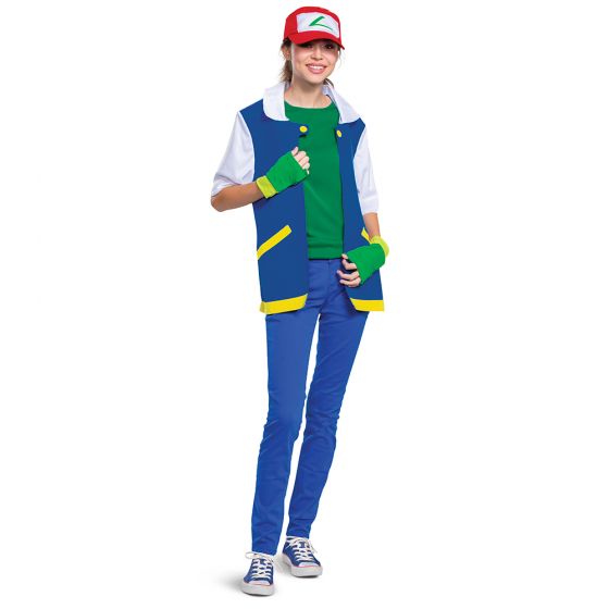 Jacket with attached shirt, hat and pair of fingerless gloves. (pants not included)