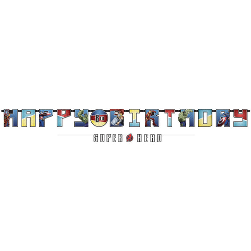 Avengers Core Jumbo Letter Banner