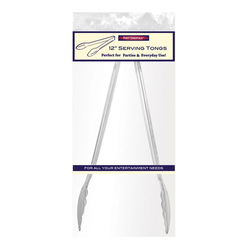 12" Tongs - Clear