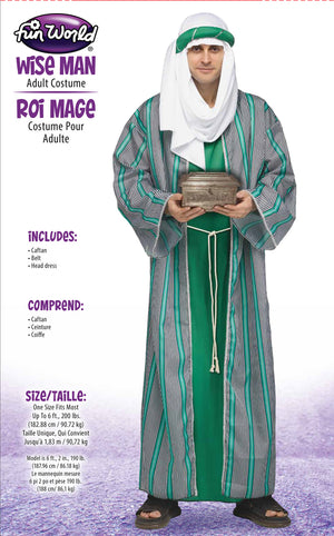 Green Wise Man - Adult Costume