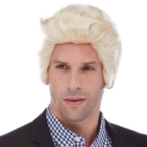 blonde men's wig