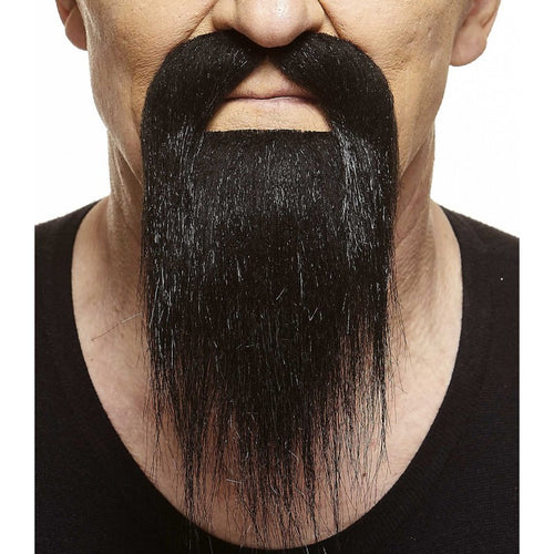 Long Mustache and Beard
