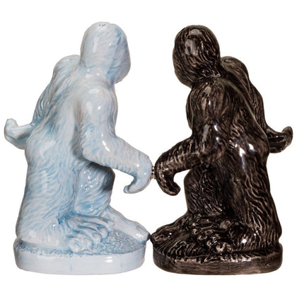 BIG FOOT & YETI SALT AND PEPPER SHAKER SET