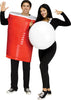 Beer Pong Couple - 2 Costumes in 1 Bag! - Adult