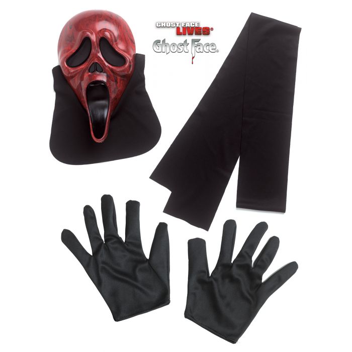 Midnight Red Ghost Face® - Adult