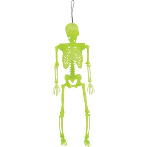 14" Glow in the Dark Posable Skeleton
