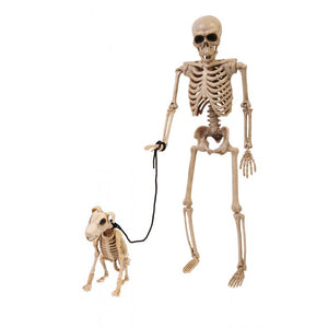 14" Skeleton Walker and Pet