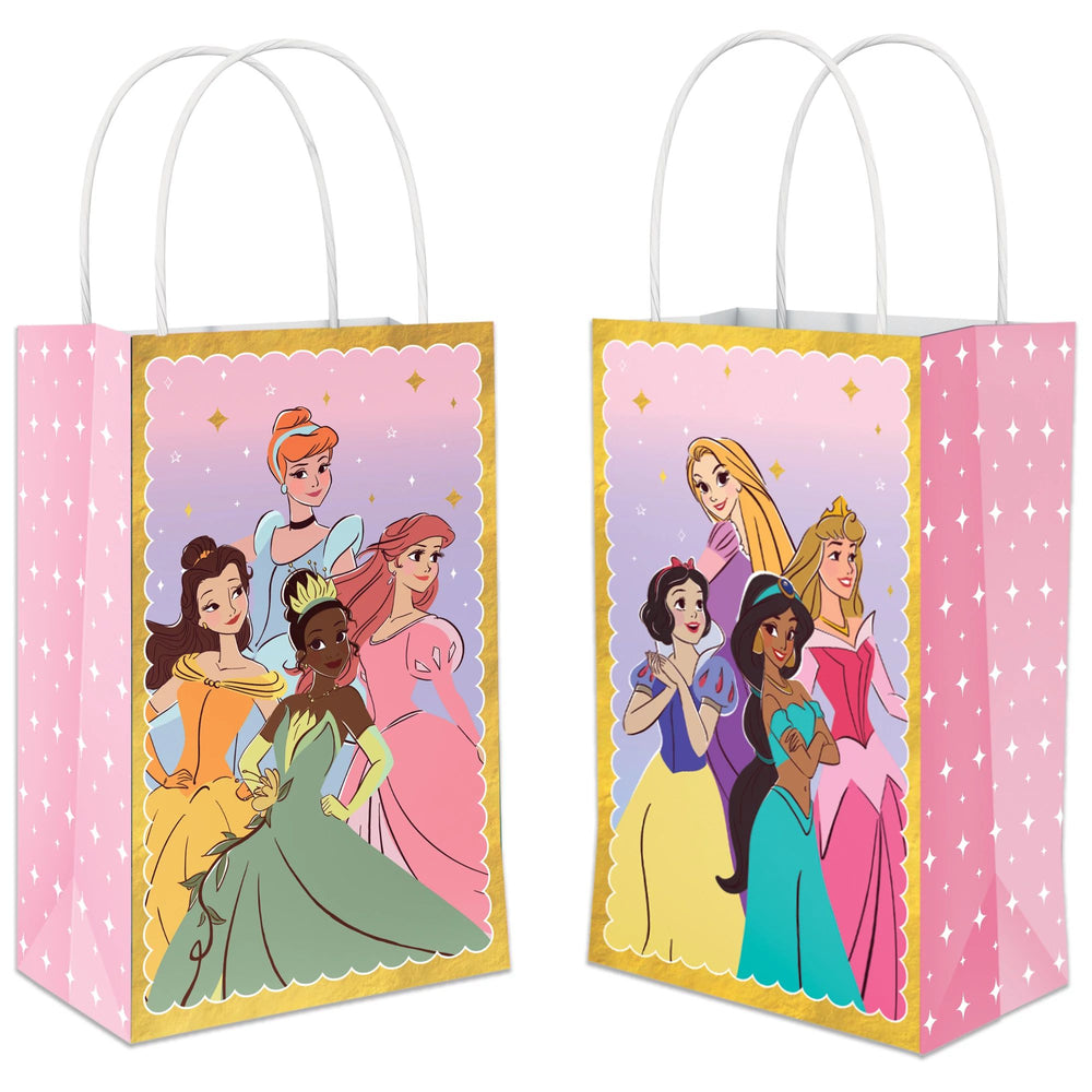 ©Disney Princess Hot-Stamped Kraft Bag 8ct