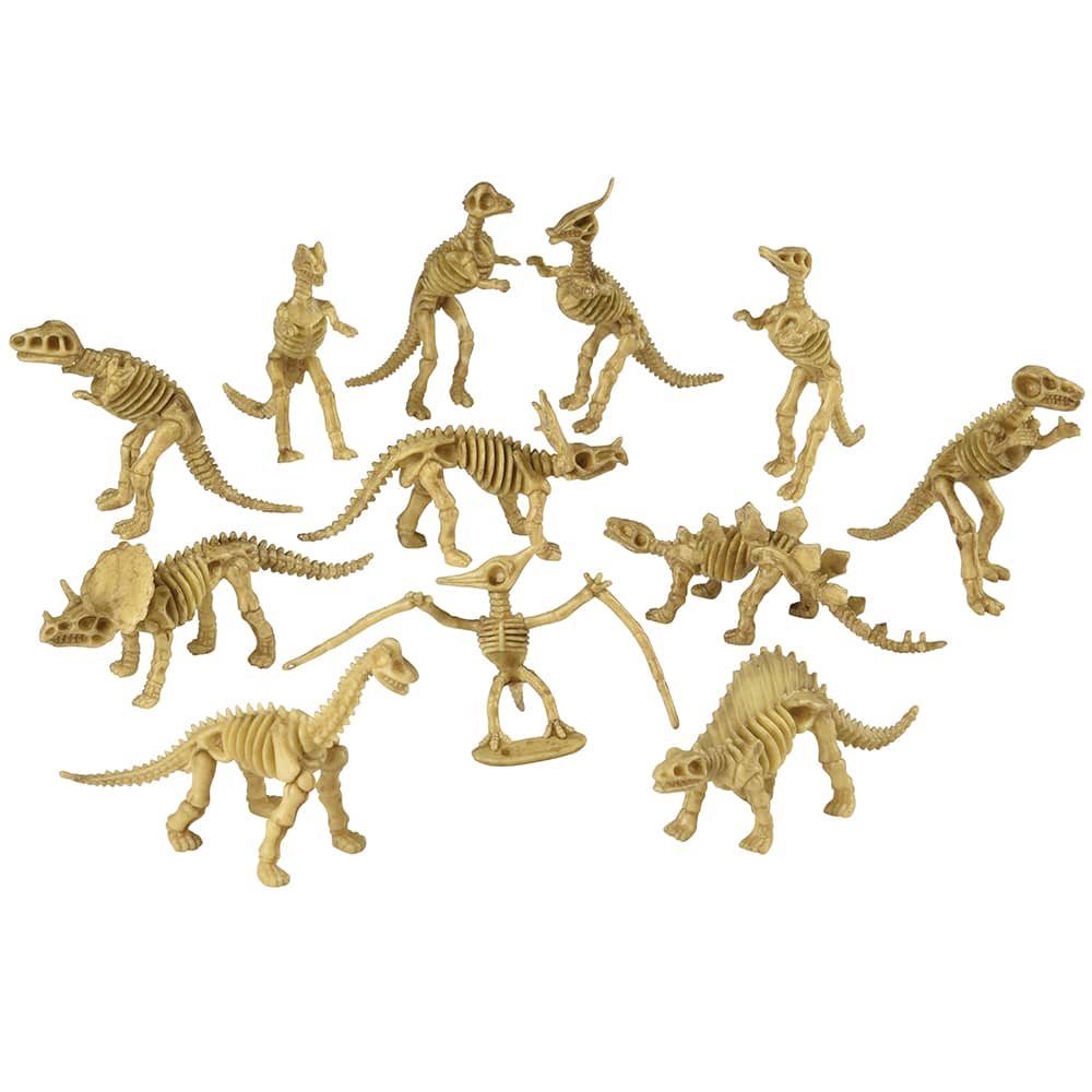 Skeleton Dinos 12ct