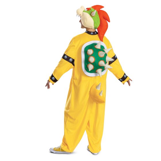 Bowser Hooded Jumpsuit Adult