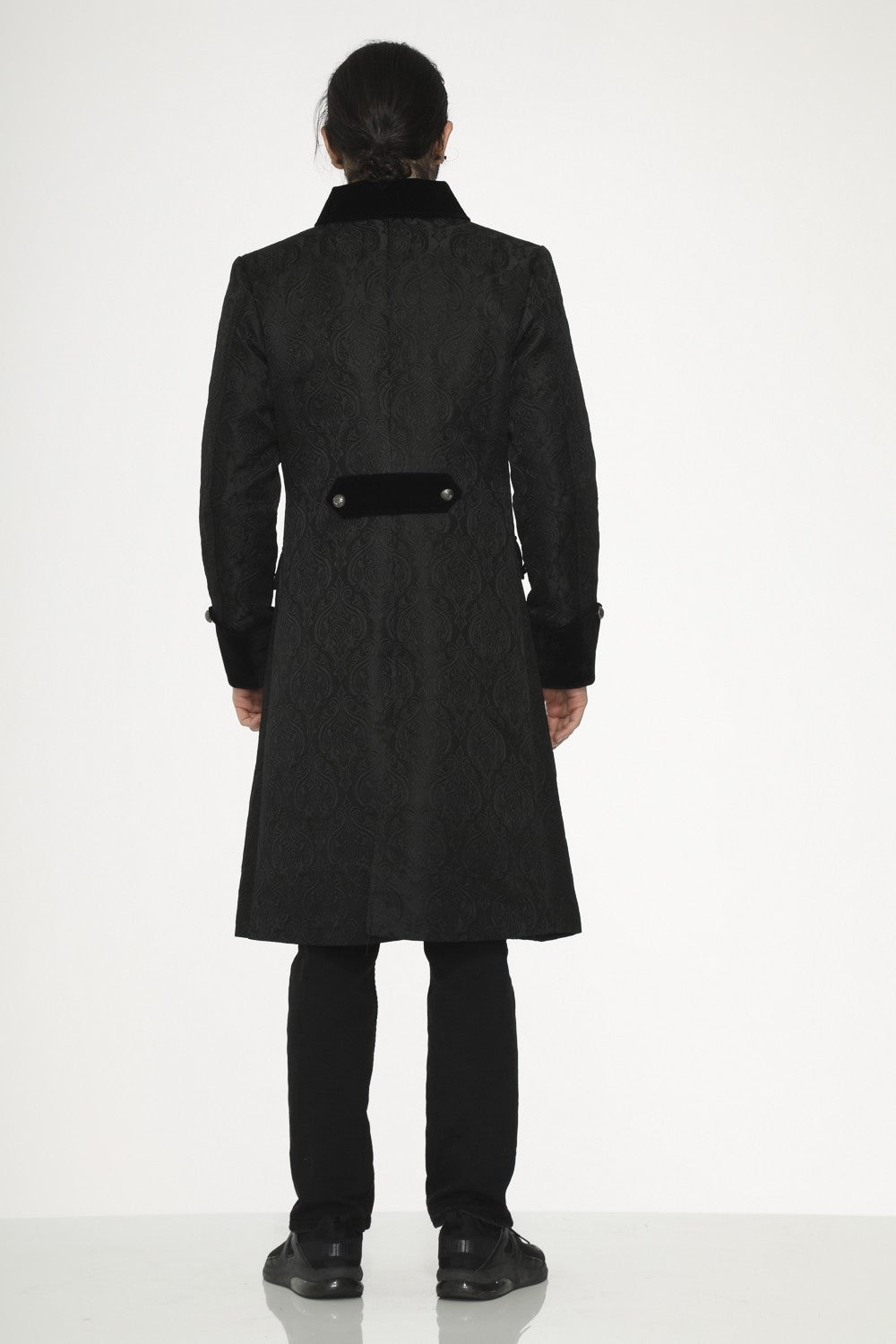 Black Men's Pirate Coat