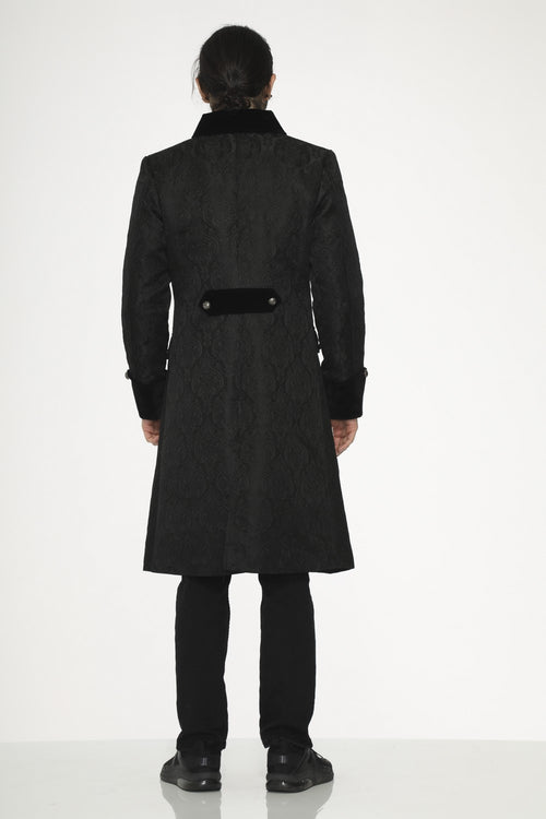 Black Men's Pirate Coat