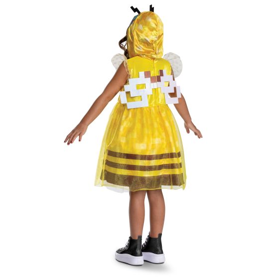 Minecraft Bee Girl Hooded Dress (Clearance)
