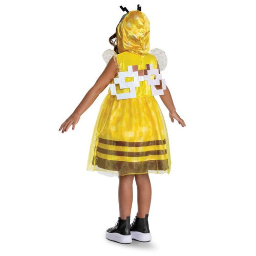 Minecraft Bee Girl Hooded Dress (Clearance)