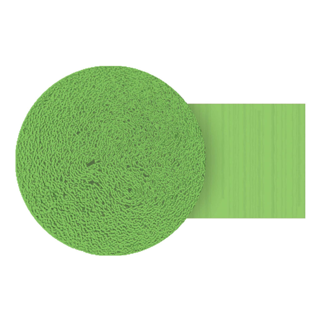 Jumbo Roll Paper Crepe Streamer | Kiwi