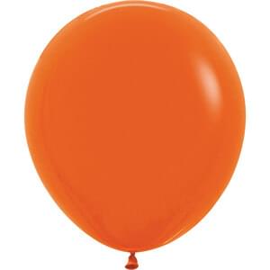 18" FASHION ORANGE - 6 CT
