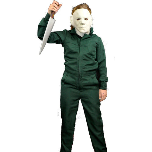 HALLOWEEN II DELUXE COVERALLS - CHILDREN'S / SMALL