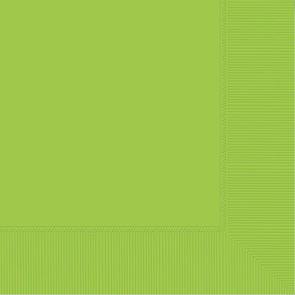 Kiwi Lime Green Beverage Napkins 40ct | Solids