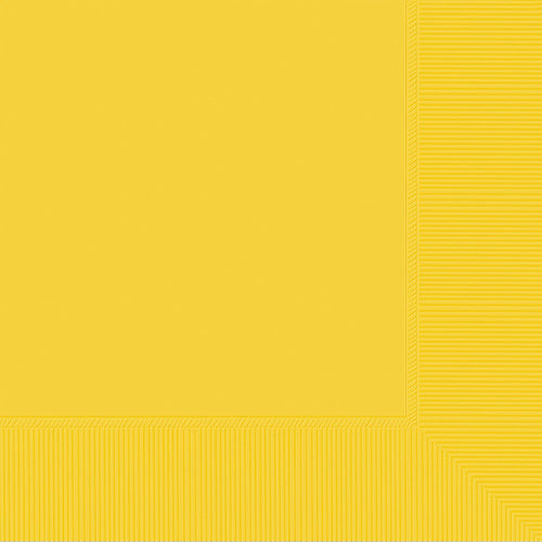 Sunshine Yellow Paper Luncheon Napkins 40ct | Solids