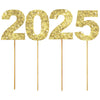 2025 Gold Glitter Cakes Picks
