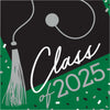 2025 Graduation Lunch Napkins 36ct | Green