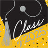 2025 Graduation Lunch Napkins 36ct | Yellow