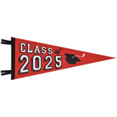 Class of 2025 Oversized Felt Flag