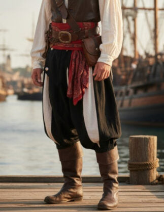 2079 – Pirate cotton multi color trousers
