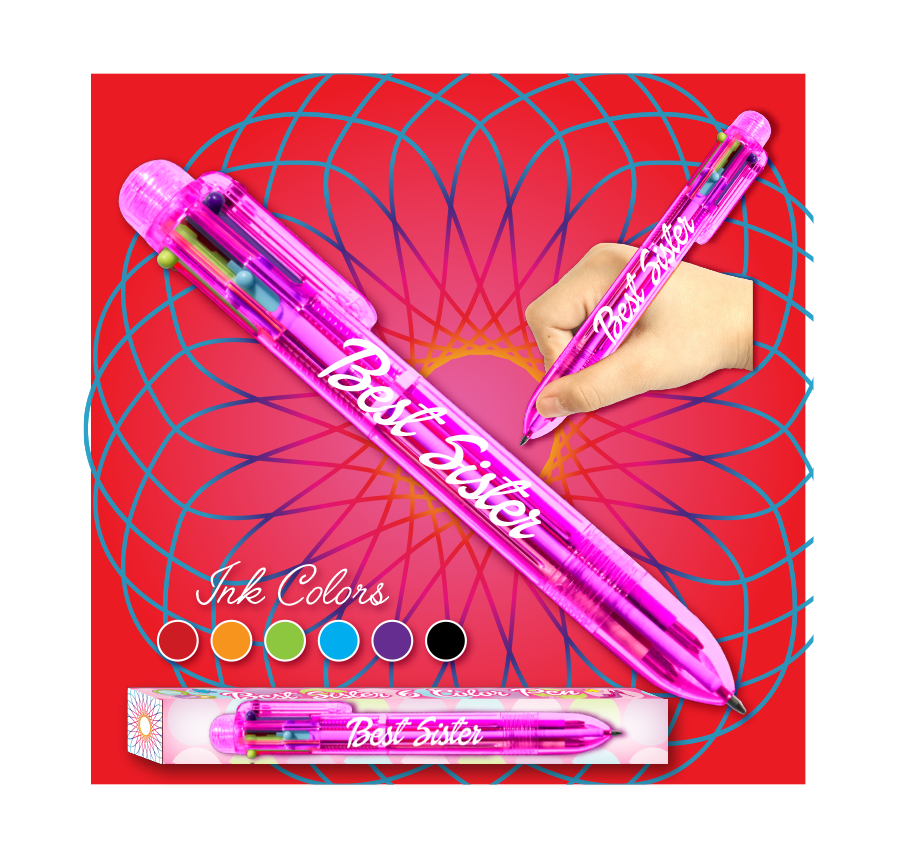 Amazing Brother 6 Color Pen – Fun Services Colorado