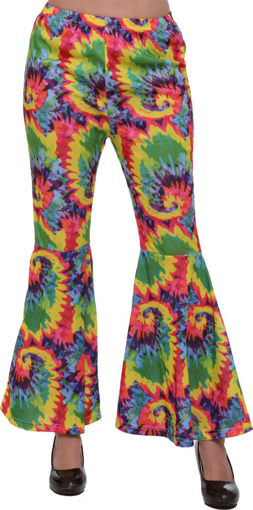 Hippie Disco Bell Bottom Pants | Tie Dye