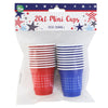 CUPS MINI 20PK 2OZ RED/BLUE