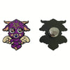 BABY BAPHOMET HARD ENAMEL PIN WITH GLITTER