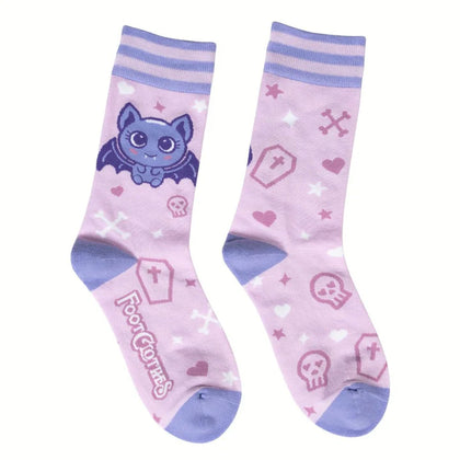 WIDDLE BAT GUY CREW SOCKS | Foot Clothes