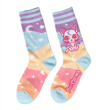 MYSTIC KITTY CREW SOCKS | Foot Clothes