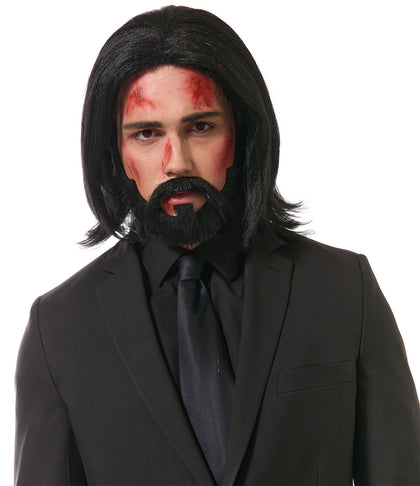 Hitman Wig and Beard