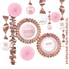 Sixteen Blush Paper And Foil Decorating Kit