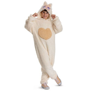Mumu Monster Ivory Deluxe Hooded Jumpsuit Child